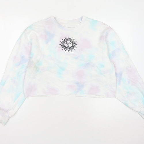 Hollister Women's Multicoloured Celestial Pullover Sweatshirt S