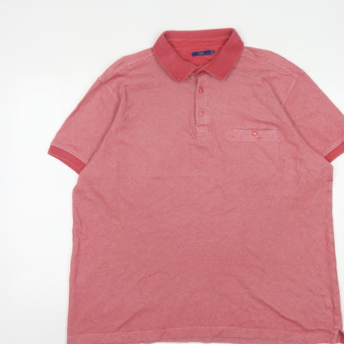 Cotton Traders Men's Red 2XL Polo Shirt