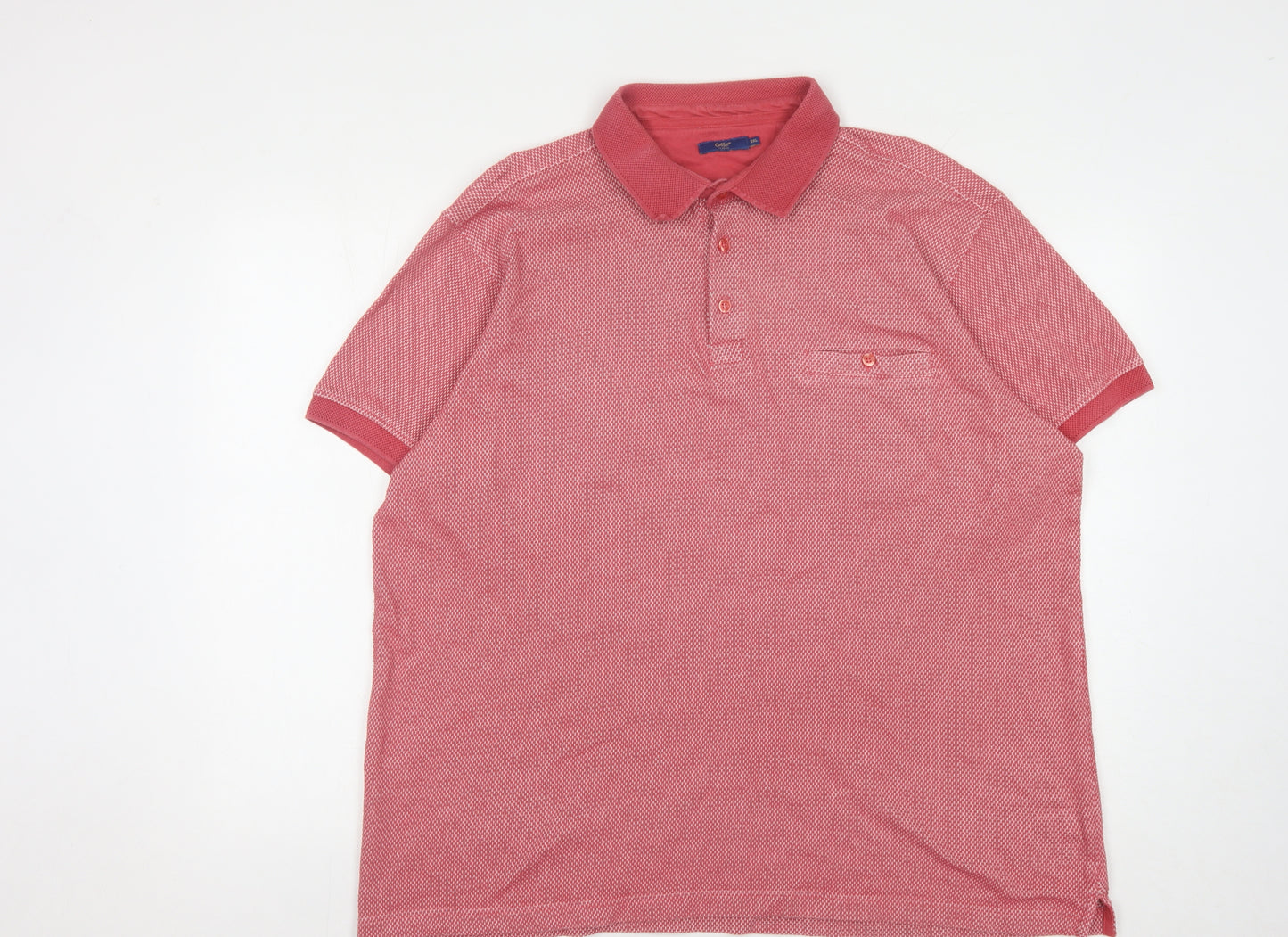 Cotton Traders Men's Red 2XL Polo Shirt