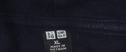 Uniqlo Men's Blue XL Pullover Hoodie