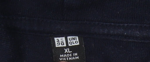 Uniqlo Men's Blue XL Pullover Hoodie