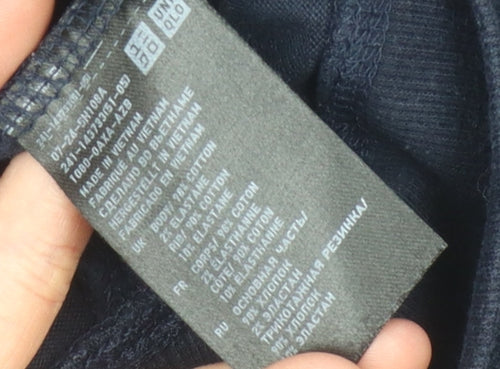 Uniqlo Men's Blue XL Pullover Hoodie