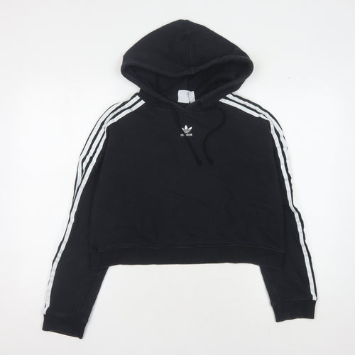Adidas Women's Black Pullover Hoodie Size 8