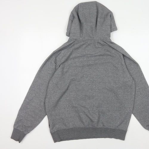 Jack & Jones Men's Grey Pullover Hoodie L