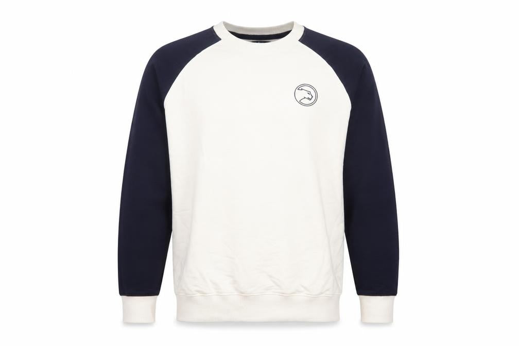 Front view of Cougar Men's Blue Pullover Sweatshirt L
