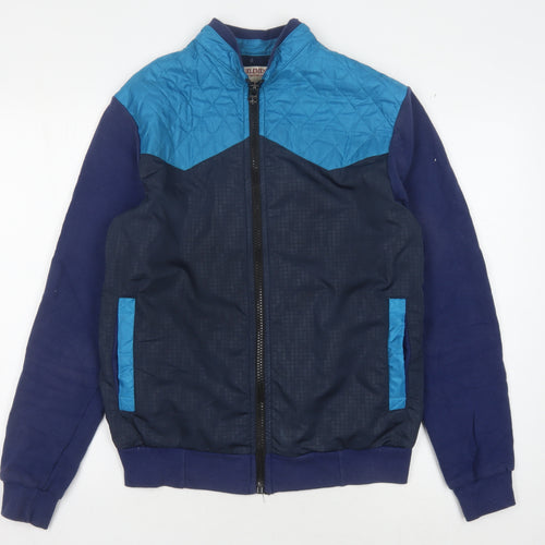 Zuelements Men's Blue Basic Jacket, 2XL, Full Zip