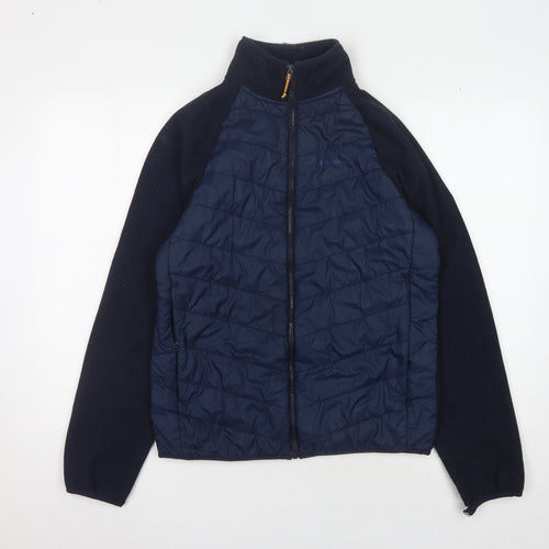 Craghoppers Men's Blue S Puffer Jacket, Full Zip Casual