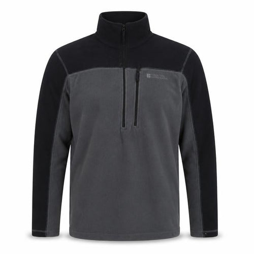 Mountain Warehouse Men's Grey XS 1/4 Zip Fleece Sweatshirt