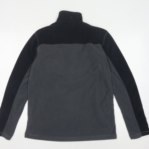 Mountain Warehouse Men's Grey XS 1/4 Zip Fleece Sweatshirt