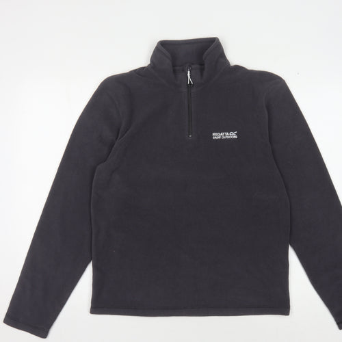 Regatta Men’s Black S Fleece Pullover Sweatshirt