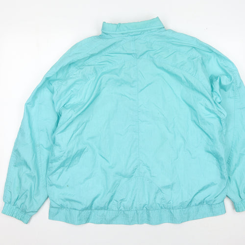 Rodeo Women's Blue Windbreaker Jacket Size 14