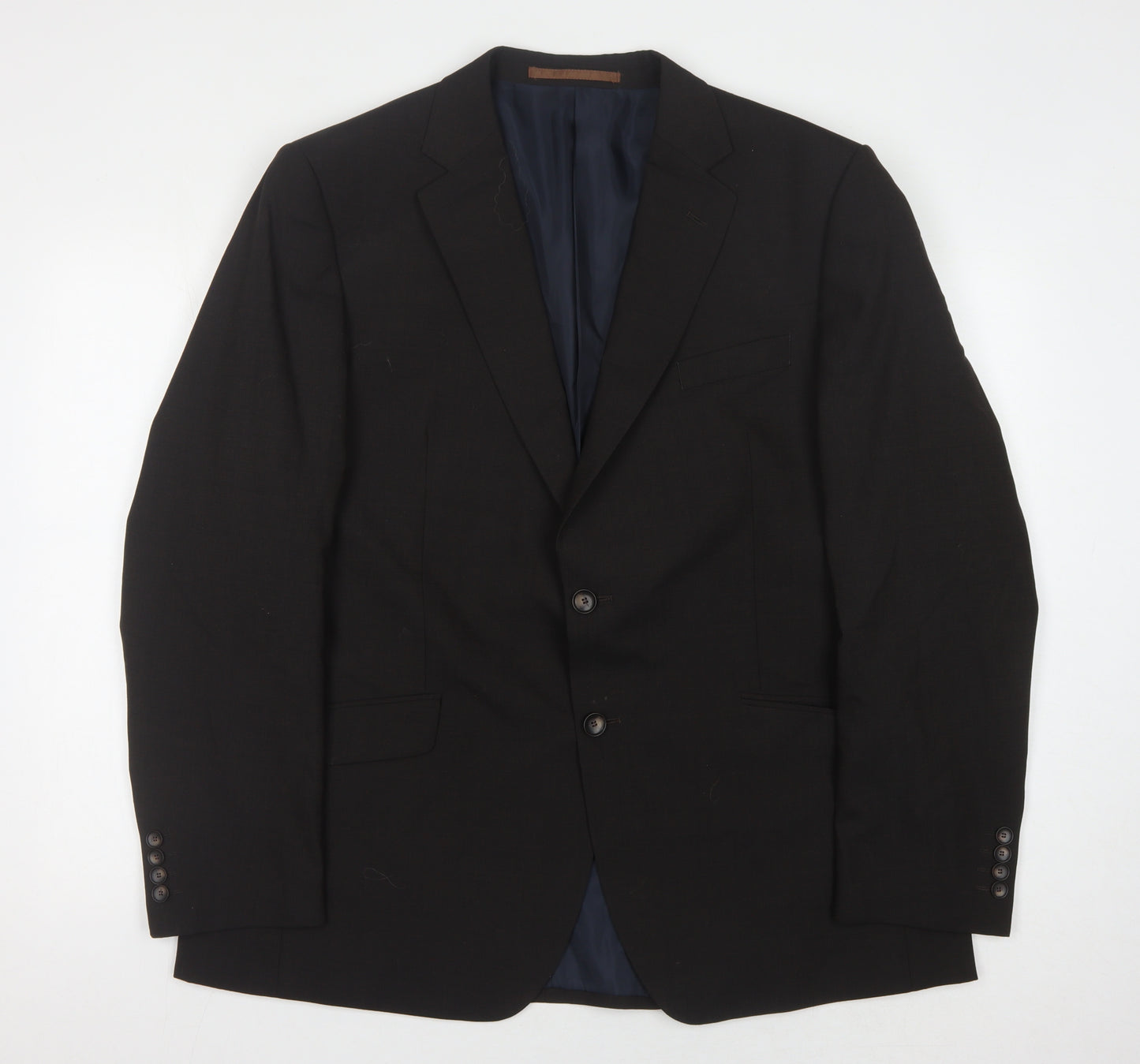 Marks & Spencer Black Men's Medium Regular Fit Blazer