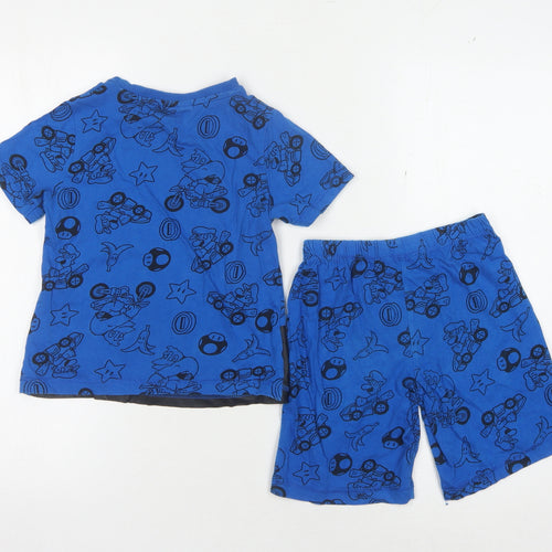 George Boys' Blue Super Mario Pyjama Set, 4-5 Years