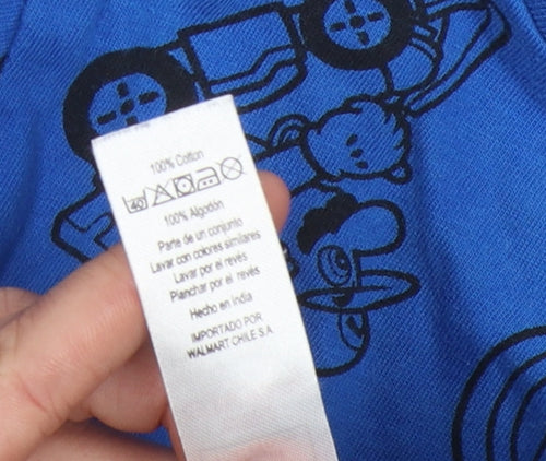 George Boys' Blue Super Mario Pyjama Set, 4-5 Years