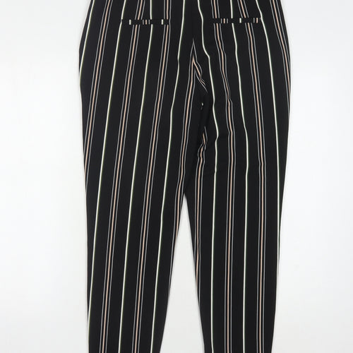 Dorothy Perkins Women's Black Striped Trousers, Size 12