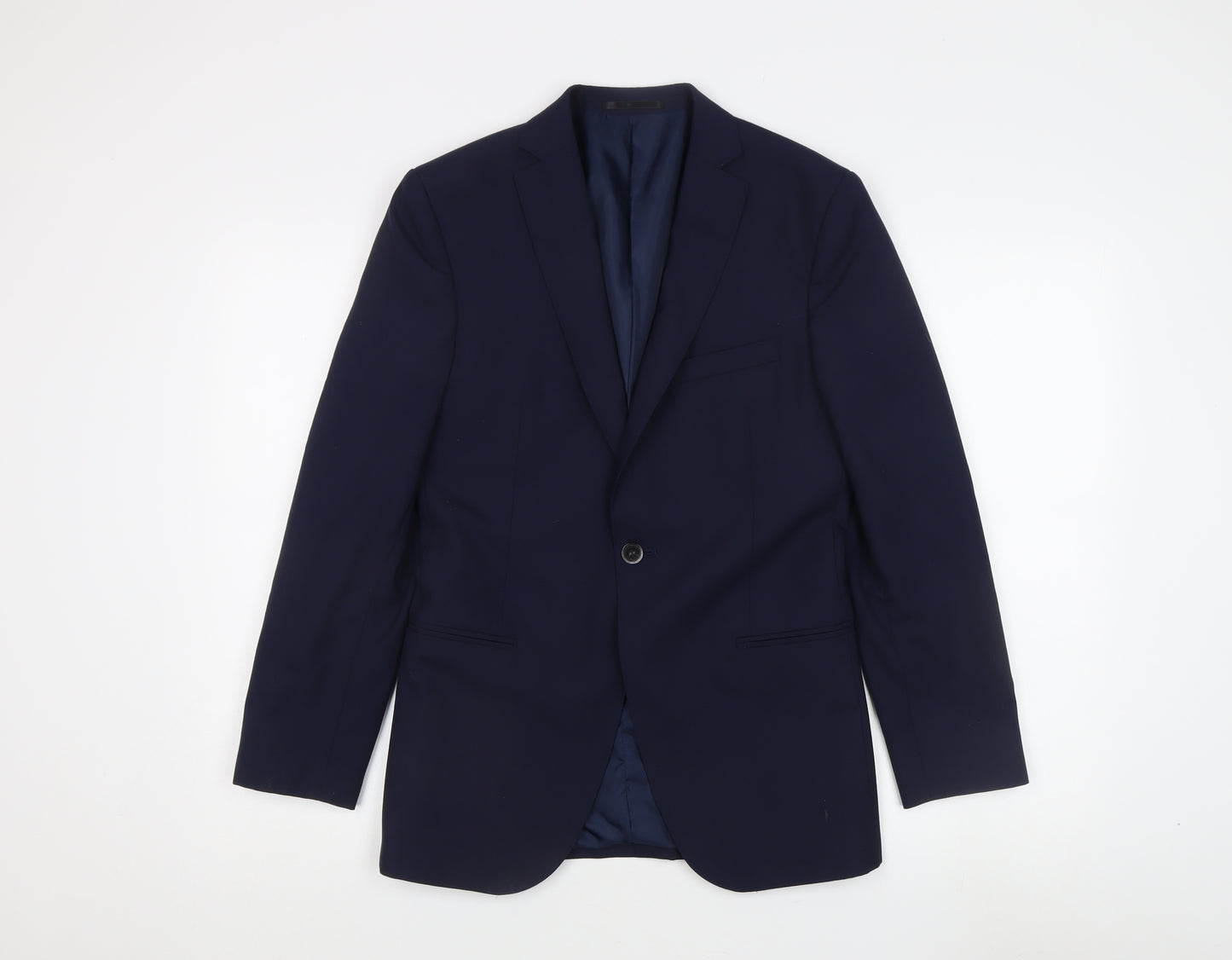T.M.Lewin Men's Blue 36R Blazer Jacket