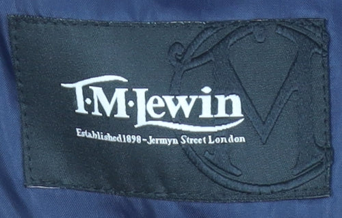 T.M.Lewin Men's Blue 36R Blazer Jacket