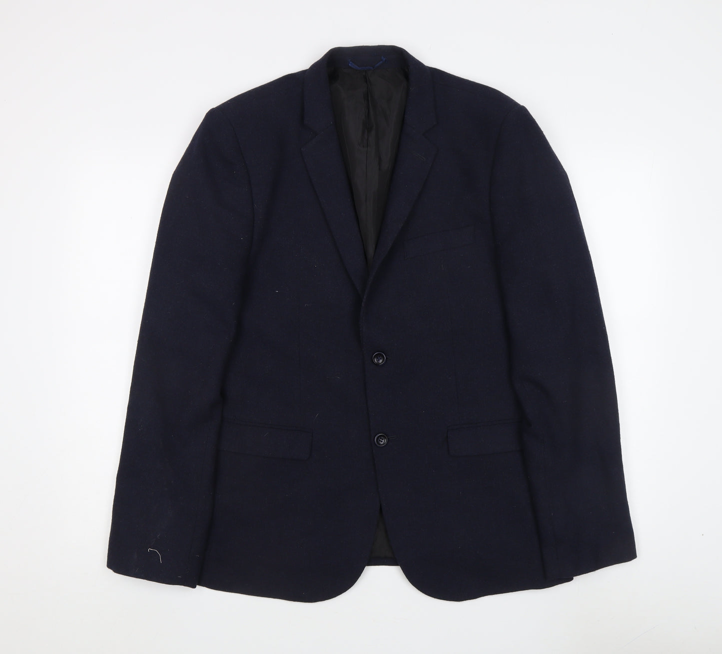 New Look Men's Blue Blazer Jacket Size 42 Regular Fit