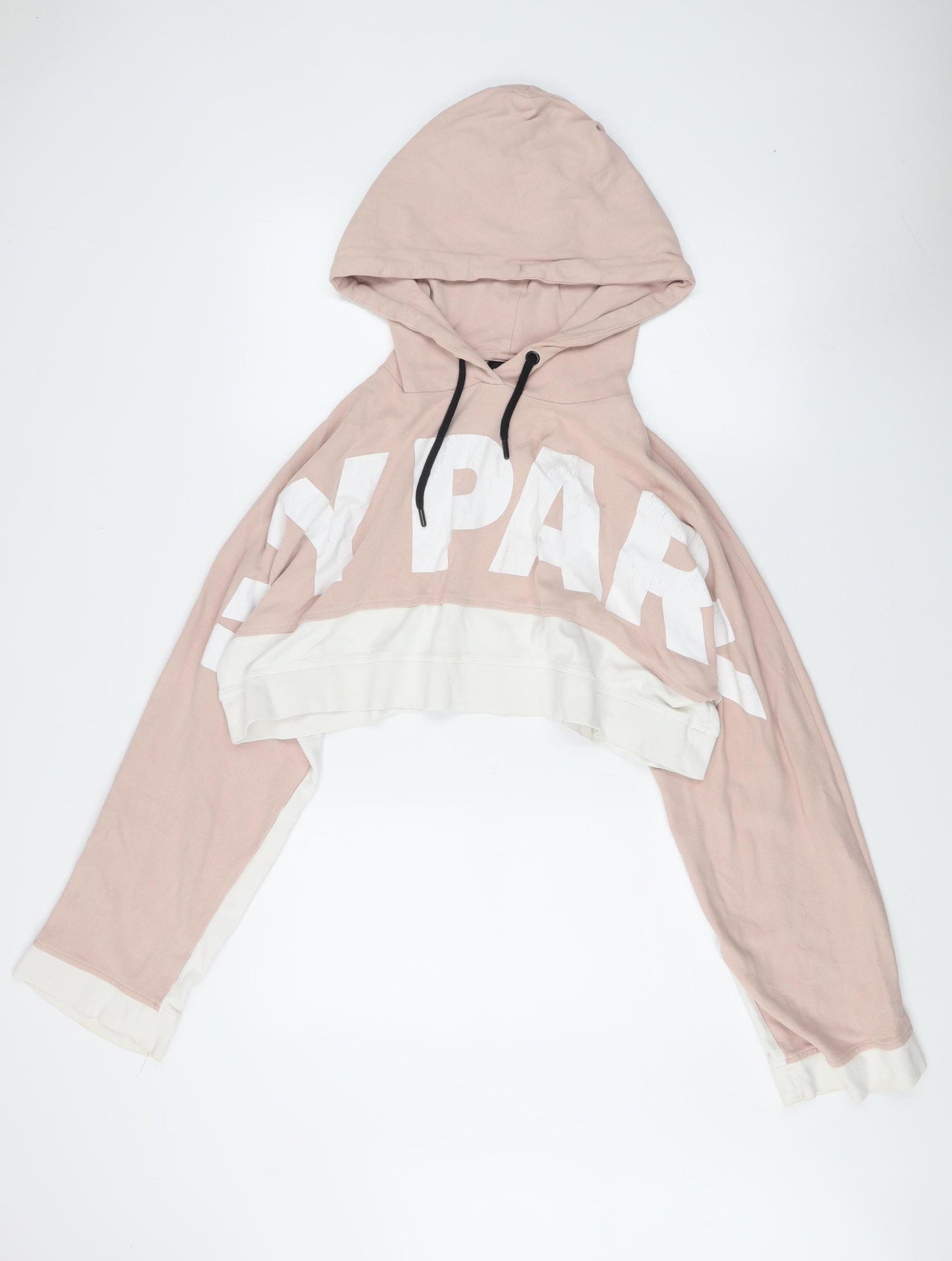 Ivy Park Women's Pink White Hoodie M
