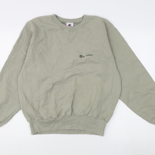 Champion Men's Green Medium Pullover Sweatshirt