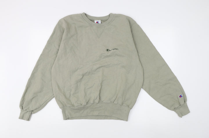 Champion Men's Green Medium Pullover Sweatshirt