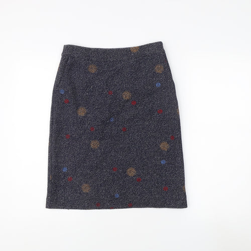 White Stuff Women's Polka Dot Pencil Skirt Size 6