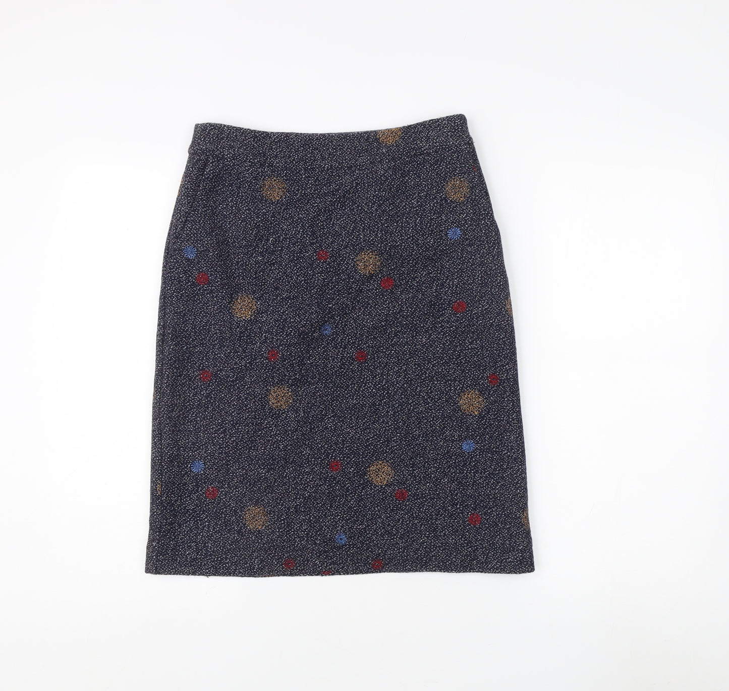 White Stuff Women's Polka Dot Pencil Skirt Size 6