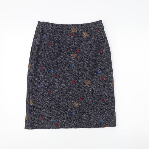 White Stuff Women's Polka Dot Pencil Skirt Size 6
