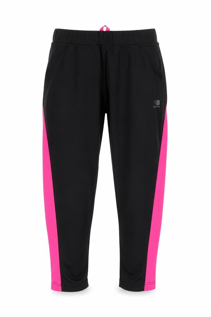 Front view of Karrimor Women's Black Jogger Running Trousers, size 8