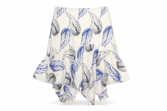 Front view of Reiss Women's Multicoloured Floral Skirt, size 10