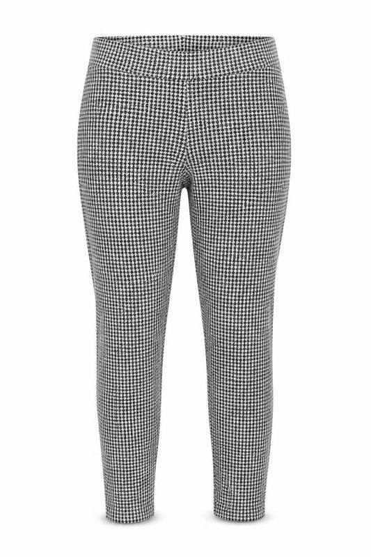 Marks and Spencer Women's Houndstooth Leggings Size 12 Black