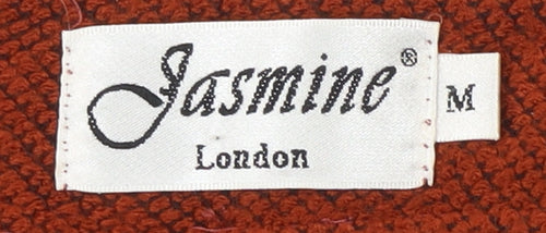 Jasmine Women's Brown Wool Dress M - Classic Style