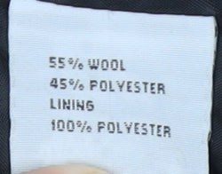 Alice Collins Women's Grey Check Pleated Skirt Size 12