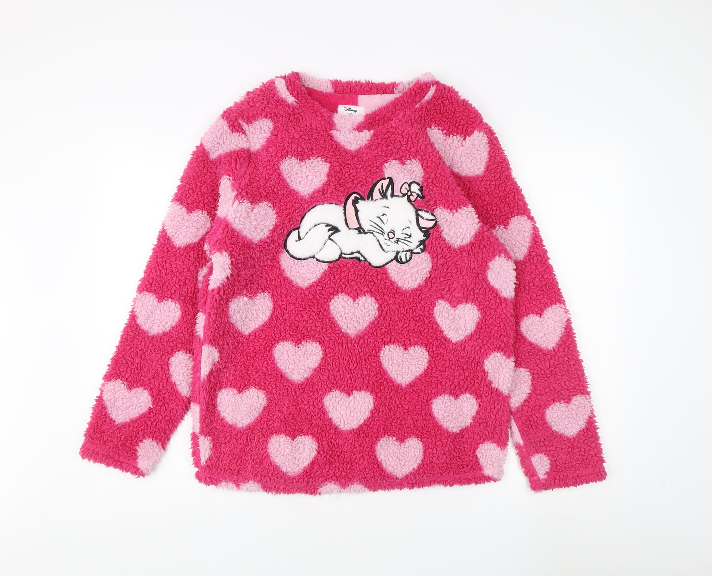 Disney Women's Pink Fleece Jumper, Size 10-12