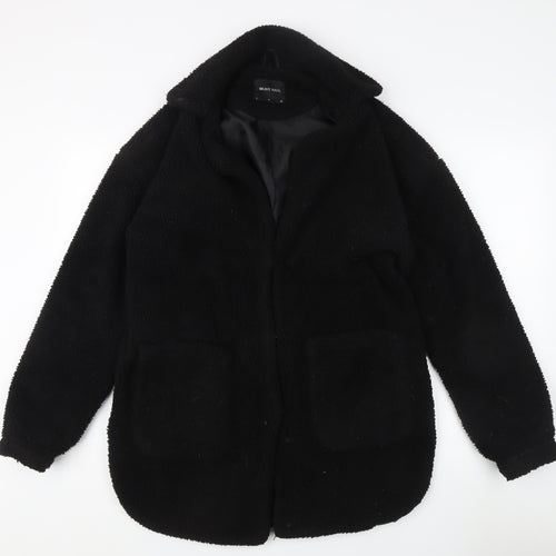Brave Soul Black Women's Mid-Length Coat Size S