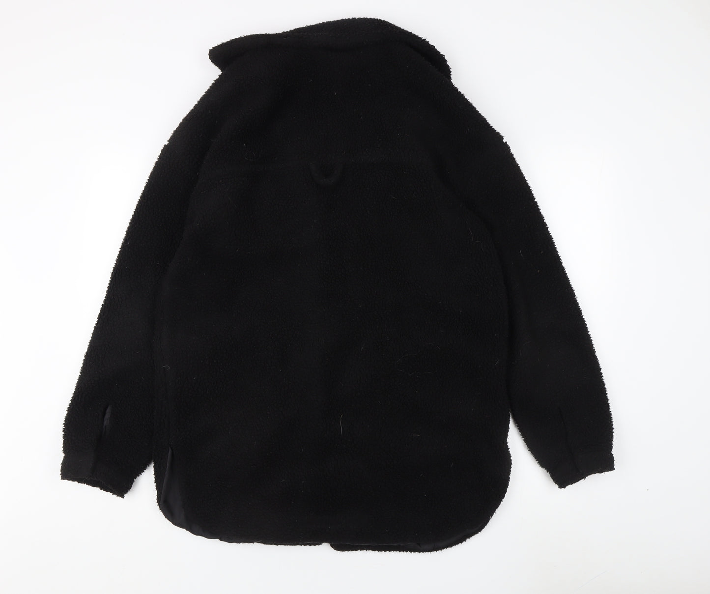 Brave Soul Black Women's Mid-Length Coat Size S