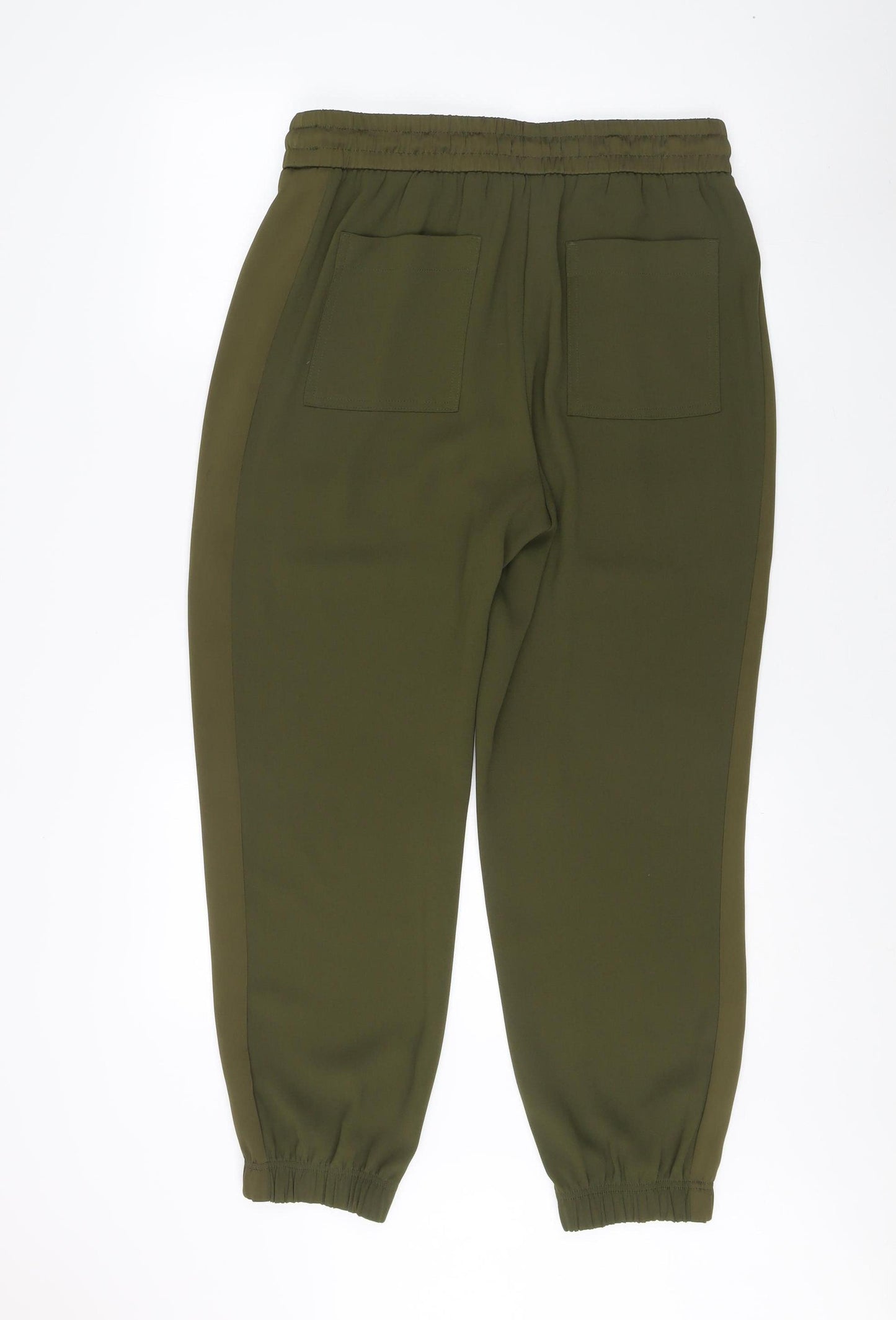 Marks and Spencer Women's Green Jogger Trousers, Size 14