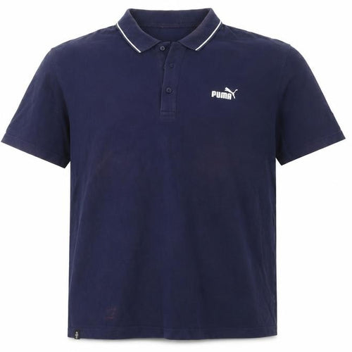 Puma Men's Blue XL Polo Shirt - Classic Casual Style