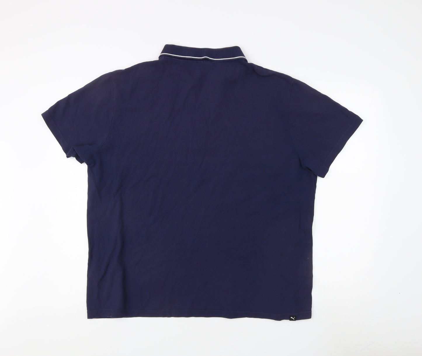 Puma Men's Blue XL Polo Shirt - Classic Casual Style