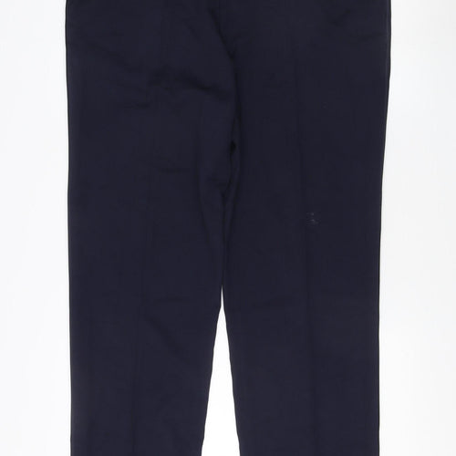 Marks and Spencer Men's Blue Trousers Size 40