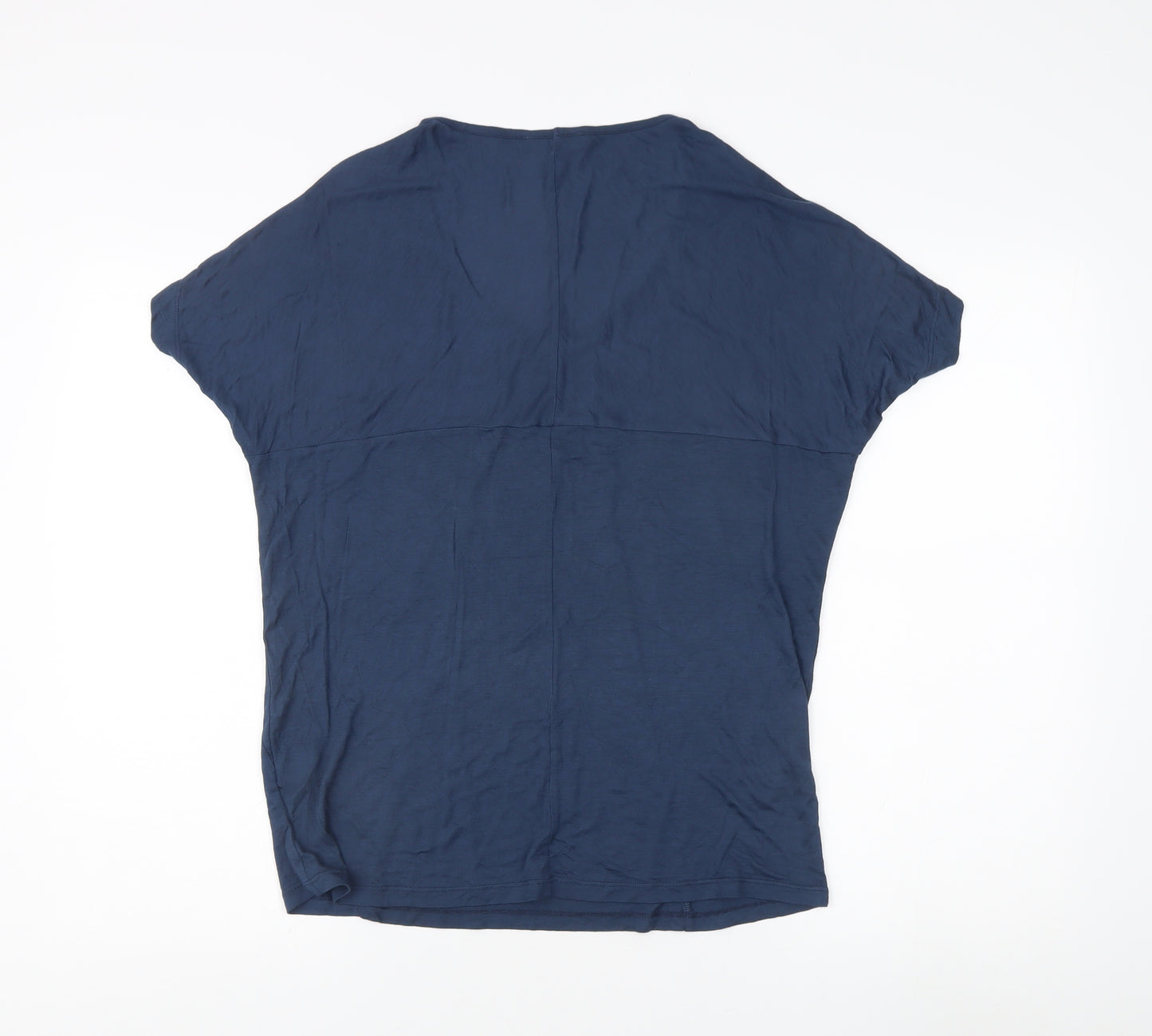 Warehouse Women's Blue T-Shirt Size 10