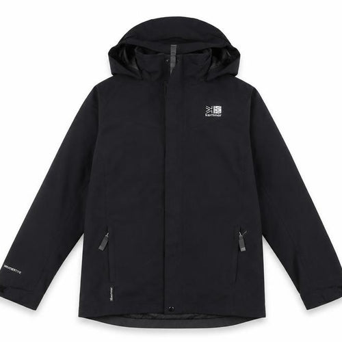 Karrimor Boys Black Mid-Length Water Repellent Jacket 11-12Y