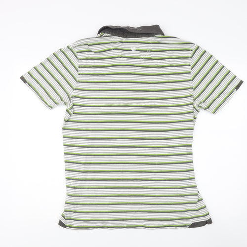 Fat Face Men's Multicoloured Striped Polo M