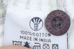 Fat Face Men's Multicoloured Striped Polo M