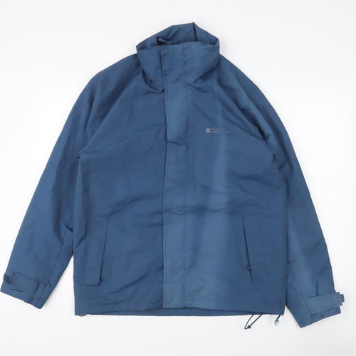 Mountain Warehouse Men's Blue Windbreaker Jacket S