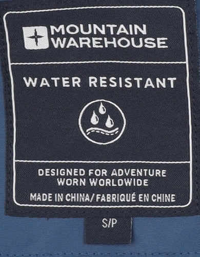 Mountain Warehouse Men's Blue Windbreaker Jacket S