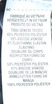 Topman Men's Black Blazer 36R Shawl Lapel Formal Jacket