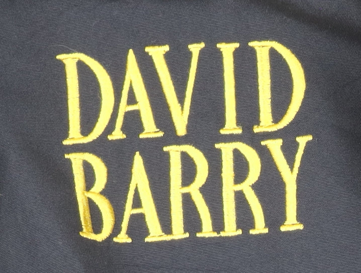David Barry Women's Blue Jacket Size 16 Button Casual