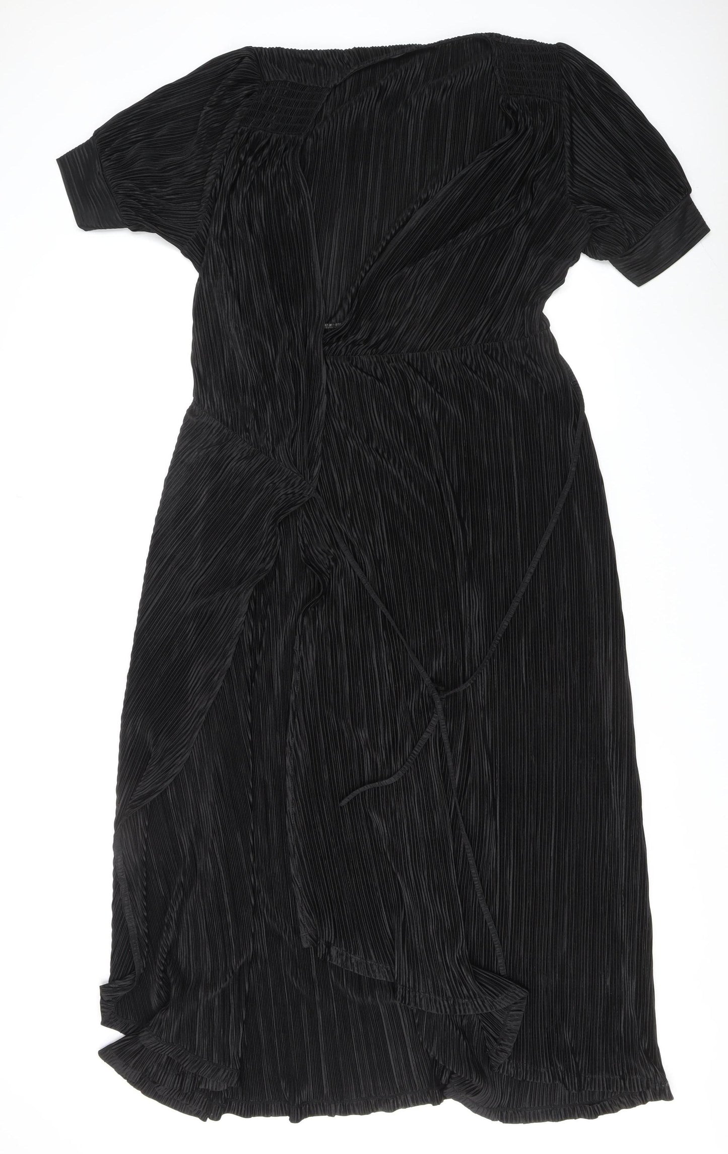 Very Women's Black Dress, Size 14, Woven Fabric