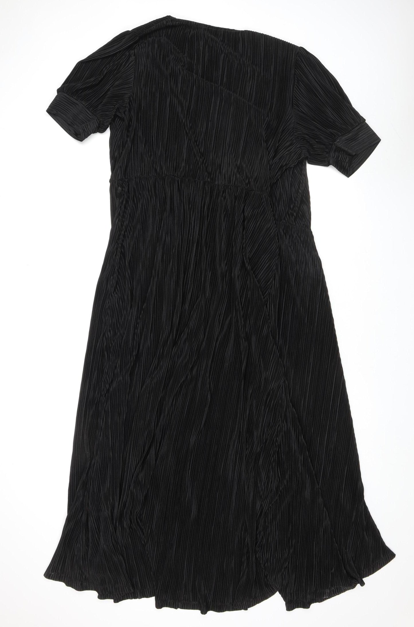 Very Women's Black Dress, Size 14, Woven Fabric